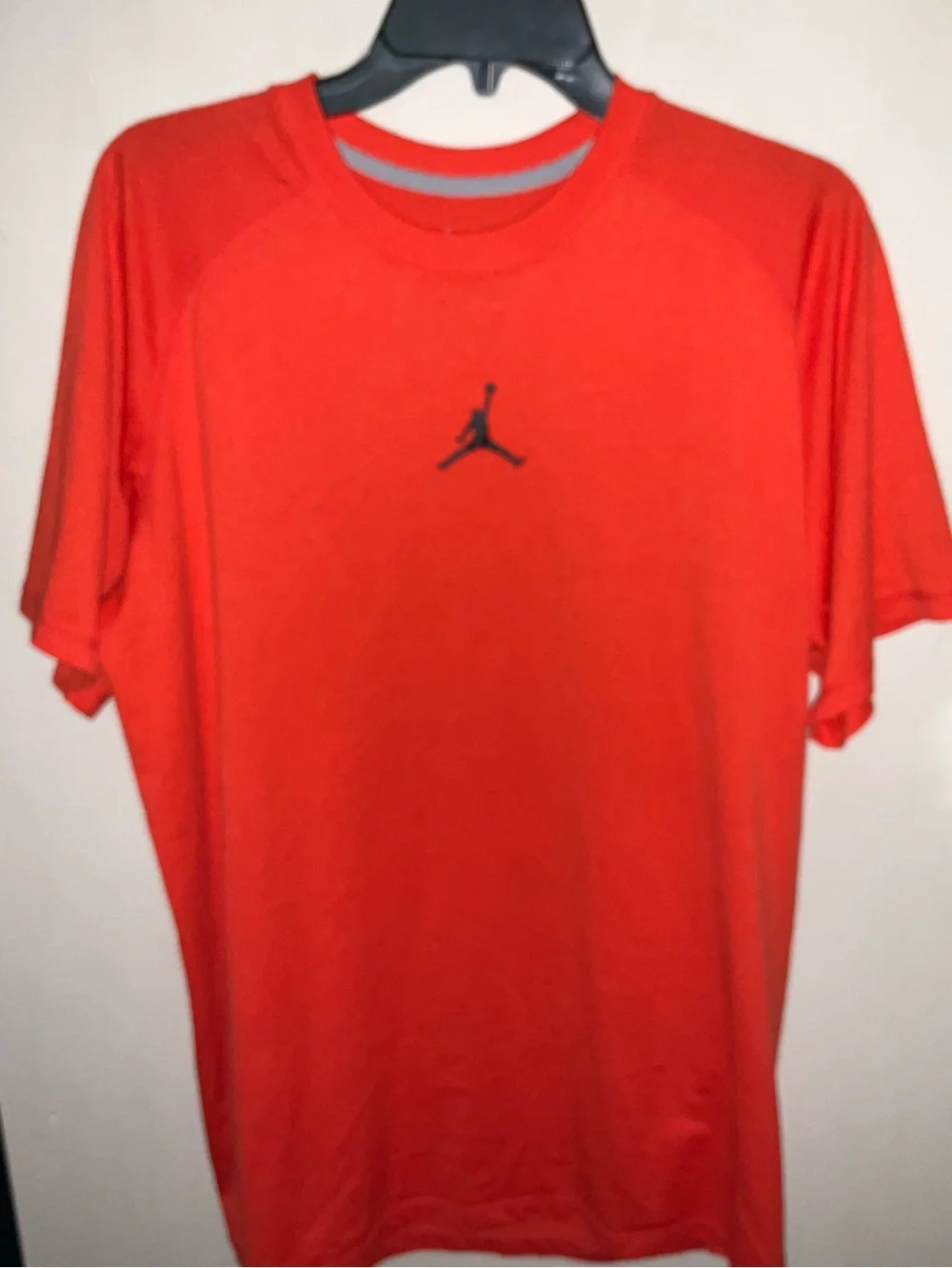 Jordan Orange Short-Sleeve Crewneck T-Shirt